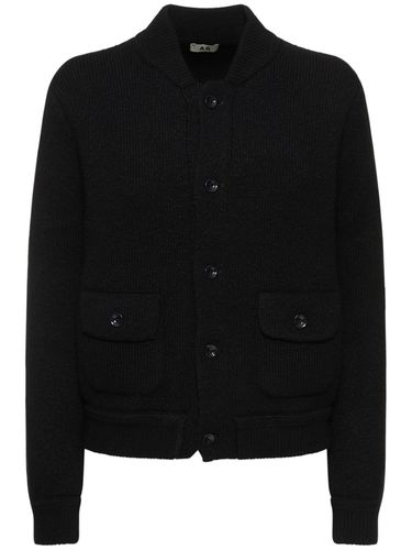 Greta Wool Bomber Jacket - ANNAGRETA - Modalova