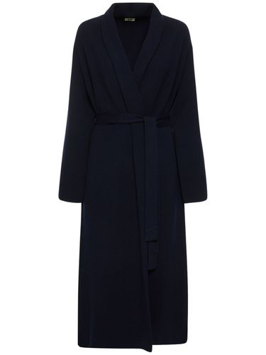 Sissi Belted Wool Coat - ANNAGRETA - Modalova