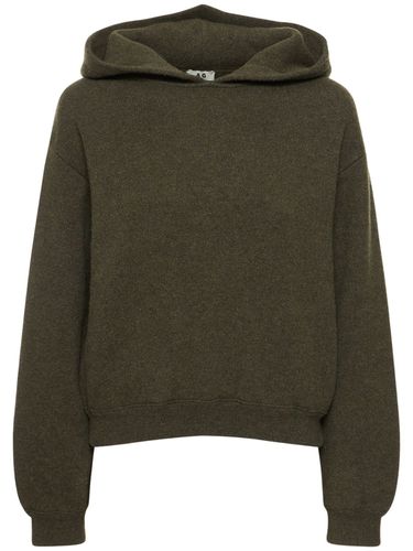 Lucrezia Wool Hoodie - ANNAGRETA - Modalova