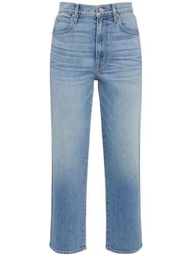 London Crop Cotton Denim Jeans - SLVRLAKE - Modalova