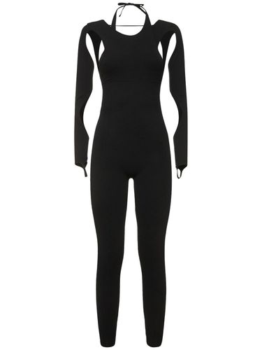 Sculpting Jersey Jumpsuit W/ Cutouts - ANDREADAMO - Modalova