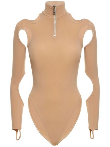 Sculpting Jersey Cutout Bodysuit - ANDREADAMO - Modalova