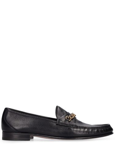 York Line Leather Loafers - TOM FORD - Modalova