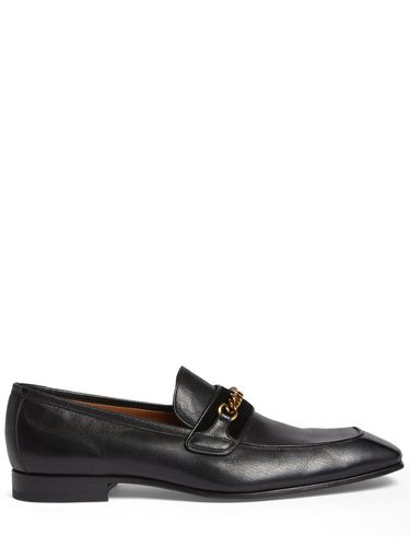 Chain Leather Loafers - TOM FORD - Modalova