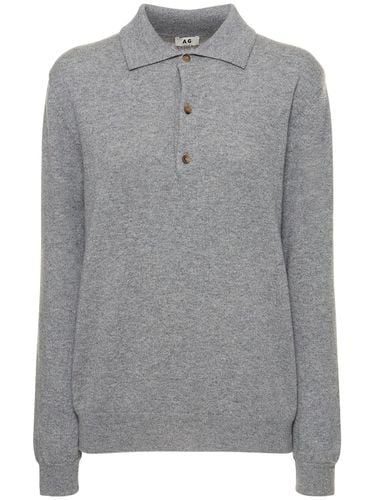 Niccolò Cashmere Polo Shirt - ANNAGRETA - Modalova