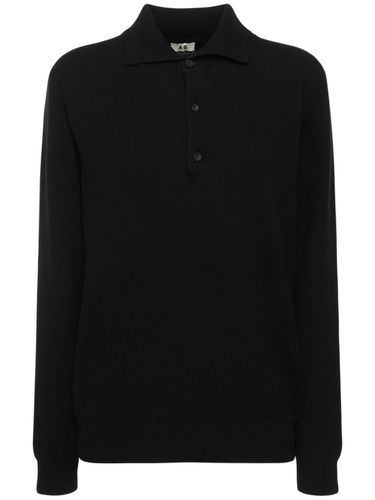 Niccolò Cashmere Polo Shirt - ANNAGRETA - Modalova