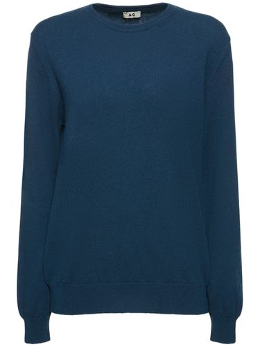 Lorenzo Cashmere Crewneck Sweater - ANNAGRETA - Modalova