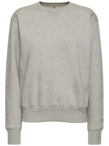 Cotton Crewneck Sweatshirt - TOTEME - Modalova