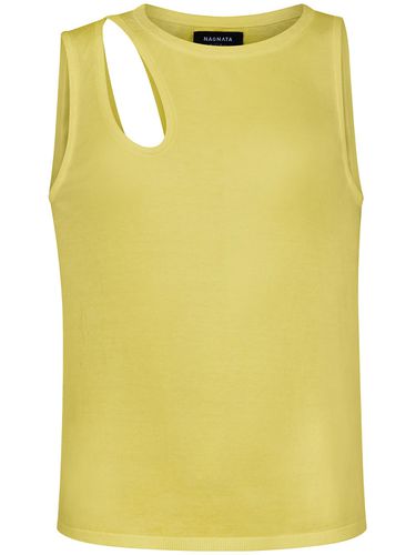 Highlighter Cotton Tank Top - NAGNATA - Modalova