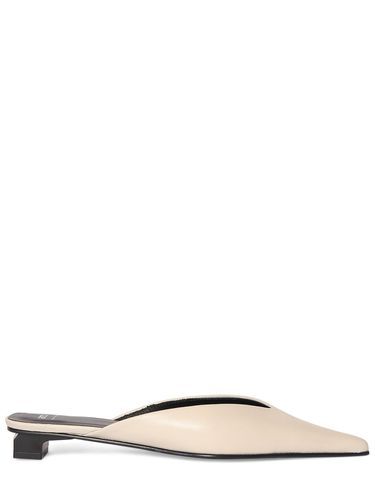 Mm Leather Mules - AMI PARIS - Modalova