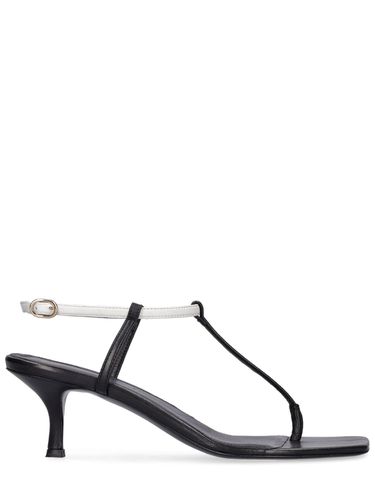 Mm The Bicolor Leather Sandals - TOTEME - Modalova