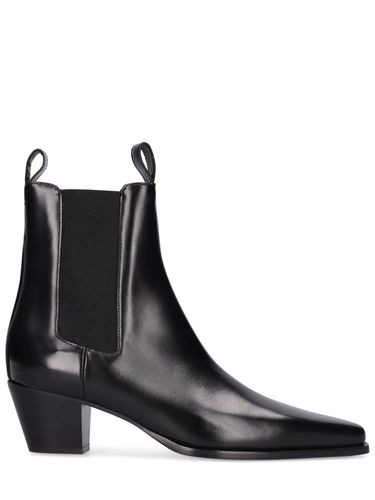 Mm The City Leather Ankle Boots - TOTEME - Modalova