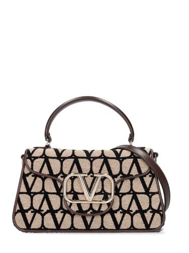 Bolso De Hombro Locò Toile Iconographe - VALENTINO GARAVANI - Modalova