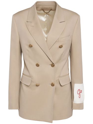 Golden Wool Double Breasted Blazer - GOLDEN GOOSE - Modalova