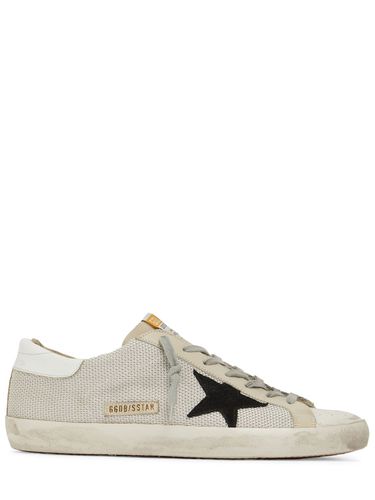 Mm Super-star Net & Suede Sneakers - GOLDEN GOOSE - Modalova