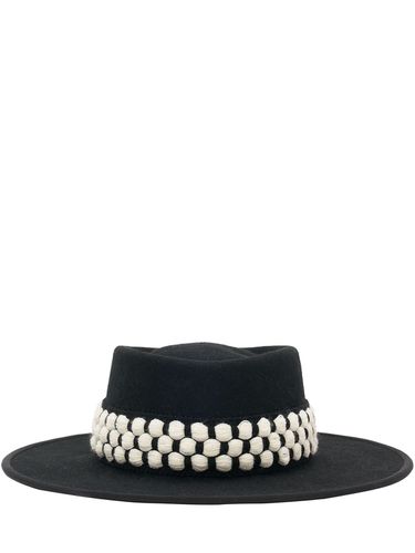 Christopher Felt Brimmed Hat - DESTREE - Modalova