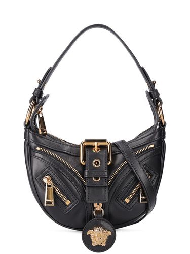 Dua Lipa Mini Hobo Leather Shoulder Bag - VERSACE - Modalova