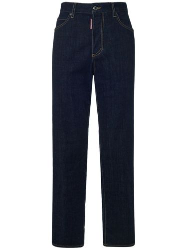 Boston High Waisted Straight Jeans - DSQUARED2 - Modalova