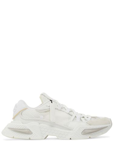 Airmaster Leather & Tech Sneakers - DOLCE & GABBANA - Modalova