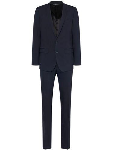 Two-piece Stretch Wool Suit - DOLCE & GABBANA - Modalova