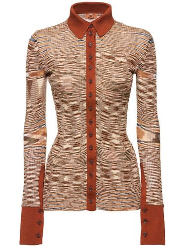 Camisa De Punto De Techno Acanalado - MISSONI - Modalova