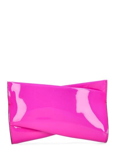 Small Loubitwist Patent Leather Clutch - CHRISTIAN LOUBOUTIN - Modalova