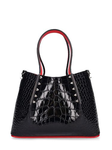 Mini Cabarock Leather Tote Bag - CHRISTIAN LOUBOUTIN - Modalova