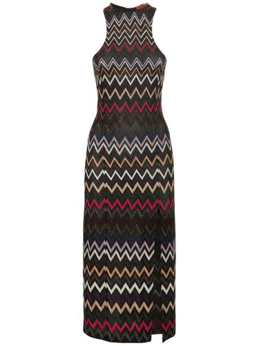 Zig Zag Lamé Midi Dress - MISSONI - Modalova