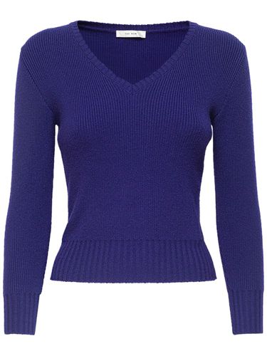 Cael Cashmere Blend Knit Sweater - THE ROW - Modalova