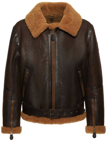 Giacca Aviator Wilder In Shearling - BELSTAFF - Modalova