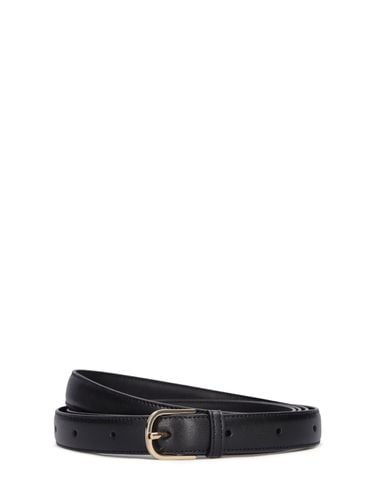 Cm Slim Leather Belt - TOTEME - Modalova