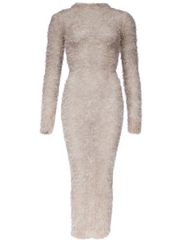 Fluffy Knit Tech Long Dress - MARINE SERRE - Modalova