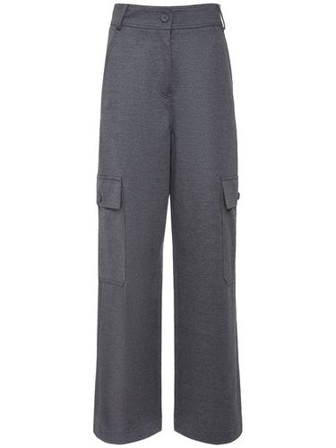 Orlanda Wool Jersey Cargo Pants - MAX MARA - Modalova