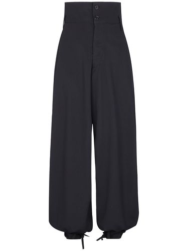 High Rise Wide Crepe Pants - ALEXANDRE VAUTHIER - Modalova