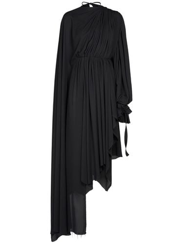 Light Tech Crepe Dress - BALENCIAGA - Modalova