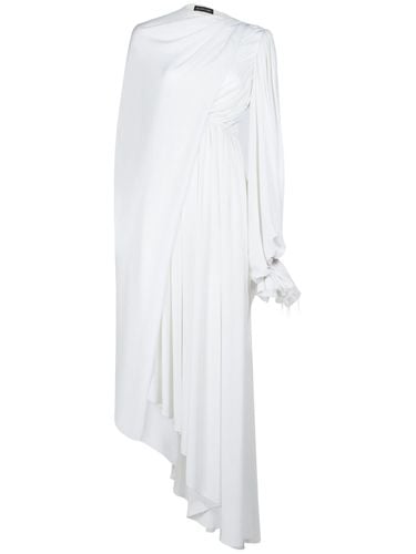 Light Tech Crepe Dress - BALENCIAGA - Modalova