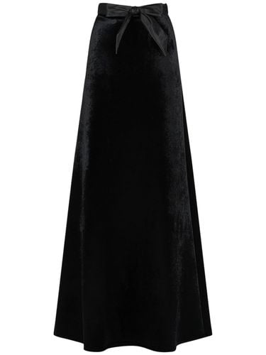 Viscose Blend A-line Maxi Skirt - BALENCIAGA - Modalova