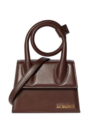 Le Chiquito Noeud Leather Top Handle Bag - JACQUEMUS - Modalova