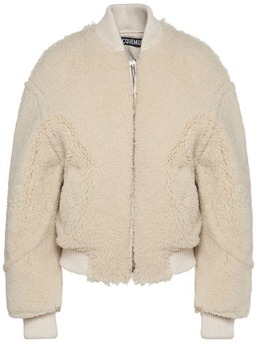 Le Blouson Pilou Lamb Fur Jacket - JACQUEMUS - Modalova