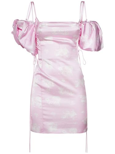 La Mini Robe Chouchou Satin Mini Dress - JACQUEMUS - Modalova