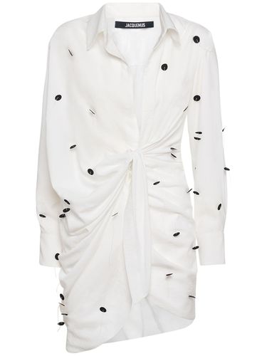 La Robe Bahia Crepe Mini Dress - JACQUEMUS - Modalova