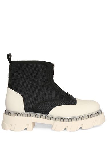 Mm Cleated Low Zip Boots - GANNI - Modalova