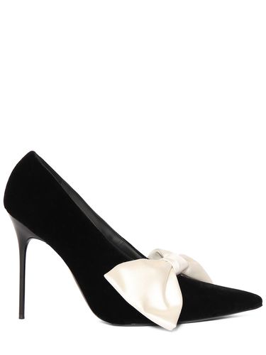 Mm Clara Velvet & Satin Pumps - BALMAIN - Modalova