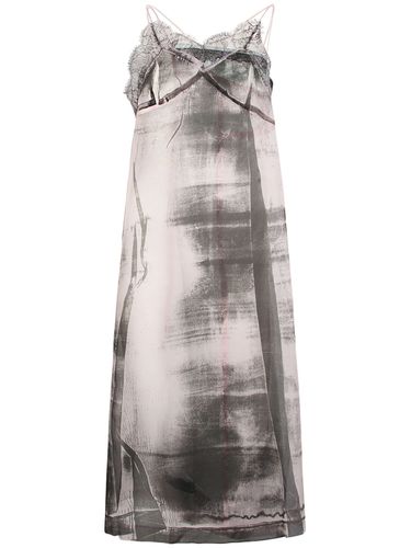 Silk Tulle Midi Dress - MAISON MARGIELA - Modalova