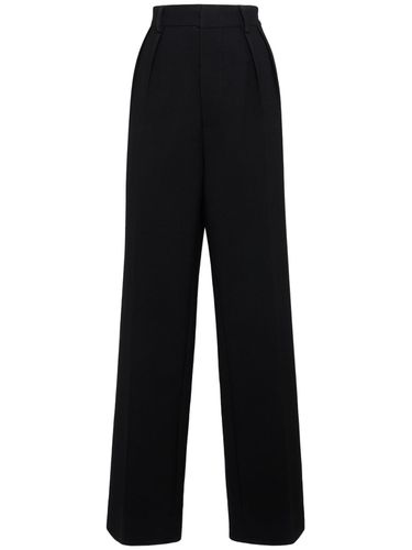 Wool Gabardine Wide Pants - MAISON MARGIELA - Modalova