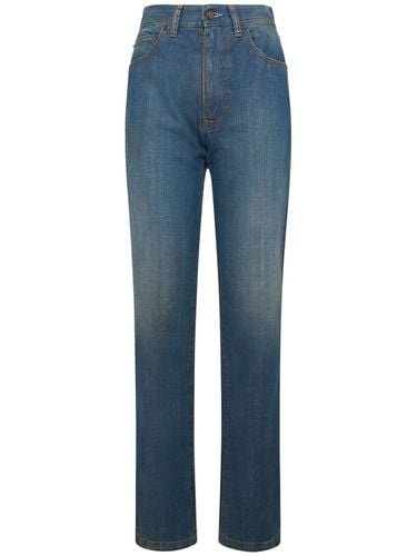 Five Pocket Straight Denim Jeans - MAISON MARGIELA - Modalova