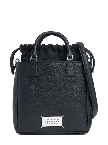 Borsa 5ac Tote Vertical In Pelle Martellata - MAISON MARGIELA - Modalova