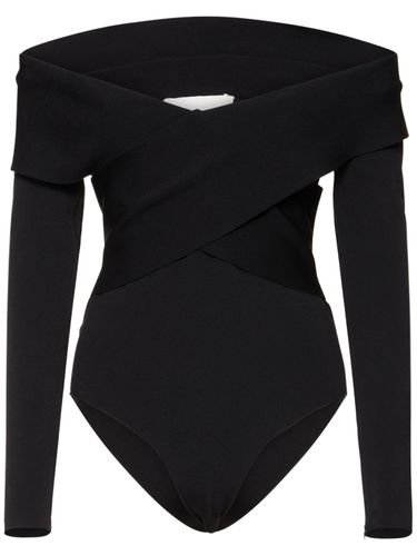 Stretch Viscose Knit Bodysuit - ROLAND MOURET - Modalova