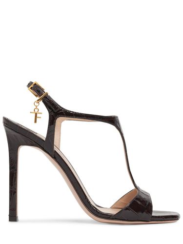 Mm Angelina Croc Embossed Sandals - TOM FORD - Modalova