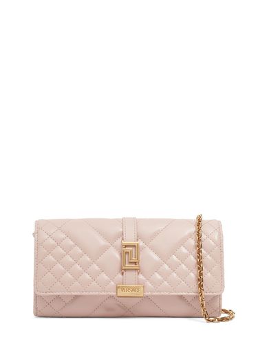 Mini Quilted Leather Shoulder Bag - VERSACE - Modalova